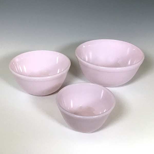 Glass Mixing Bowl Set 3pc Crown Tuscan - Image 3